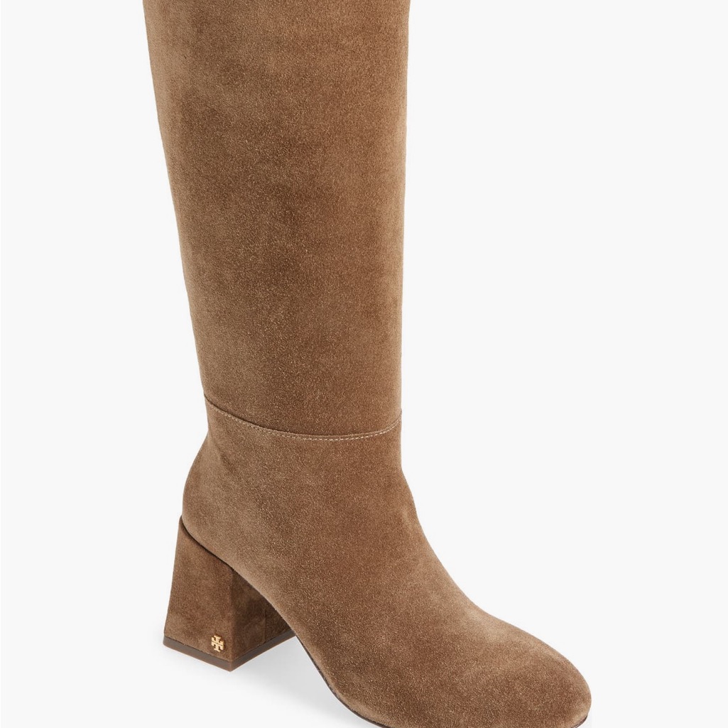 Tory Burch Kira Suede Knee-High Boot